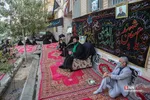 روضه خانگی در جوار خانه مادر شهید / قم