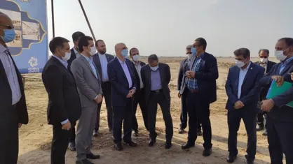 کلنگ&zwnj;زنی احداث دانشکده مهندسی شیمی و نفت و پردیس فناوری و نوآوری استان هرمزگان