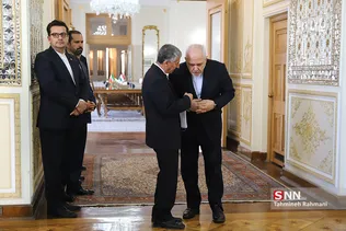 دیدار ظریف با وزیر امور خارجه تاجیکستان
