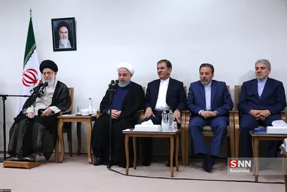 دیدار هیأت دولت با رهبر معظم انقلاب