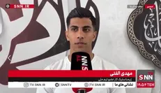 مهدی الفتی: استرس حضور در کربلا برایم از المپیک هم بیشتر شده است + فیلم