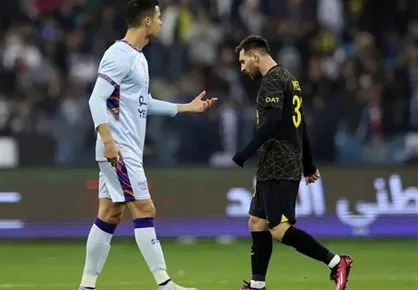 رونالدو آماده بازی با مسی شد