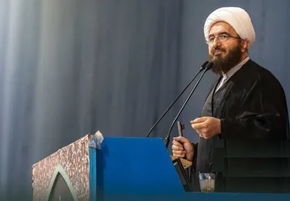 اقامه نماز جمعه تهران به امامت حجت&zwnj;الاسلام حاج&zwnj;علی&zwnj;اکبری