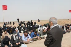 حضور رئیس دانشگاه تبریز در جمع کاروان راهیان نور دانشجویان