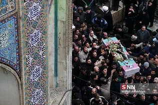 تشییع و تدفین شهید مدافع وطن محمد حسین حدادیان