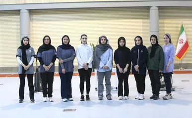 اردونشینان تیم ملی تیراندازی بانوان تست دادند