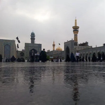 توفان و بارش&zwnj;های رگباری در مشهد