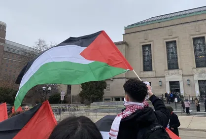 حمایت دانشجویان هاروارد از مردم فلسطین با وجود تهدیدات ترامپ + فیلم