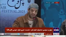 شکیب شجره: نوعی سادیسم و مازوخیسم در این نقش (نقش فرمانده ارتش فرعون) بود/چندین مستند در خصوص این برهه تاریخی دیدم و تحقیق کردم