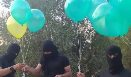 آغاز دوباره ارسال بالن&zwnj;های آتش&lrm;زا به سمت فلسطین اشغالی