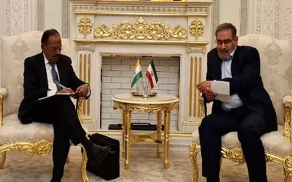 مشاور امنیت ملی هند مهمان شمخانی