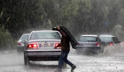 رگبار و رعد و برق در ۱۵ استان