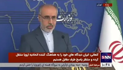 کنعانی: ادعای حمله رژیم صهیونیستی به پایگاه&zwnj;های ایران در سوریه پوچ و بی اساس است