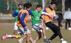 وریا غفوری در تمرین امروز استقلال حاضر شد
