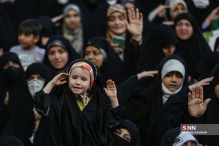 تجمع بزرگ خانوادگی شکوه حیا در قم