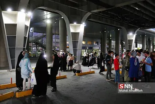 بازگشت اولین کاروان حجاج از سفر حج