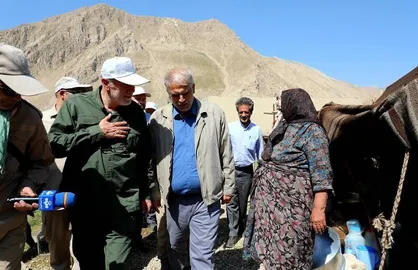 بازدید ۱۵ ساعته استاندار تهران از دشت لار