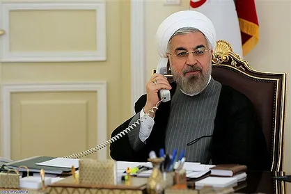 روحانی فرا رسیدن سال ۱۳۹۷ را به مراجع عظام تقلید تبریک گفت