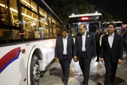 آغاز نوسازی ناوگان اتوبوسرانی شهر کرمان