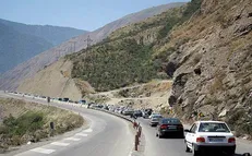 مسدودیت هراز به‌منظور عملیات راهداری محوری