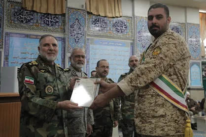 سربازان نخبه نزاجا تجلیل شدند