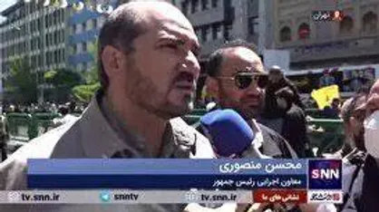 معاون اجرایی رئیس جمهور: اسرائیل در آستانه نابودی است