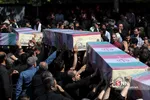 تشییع پیکر 135 شهید گمنام