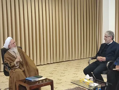 دیدار وزیر علوم با آیت&zwnj;الله جوادی آملی