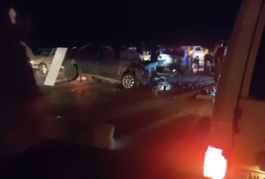 نیسان آبی در آزادراه ساوه تهران حادثه مرگبار آفرید
