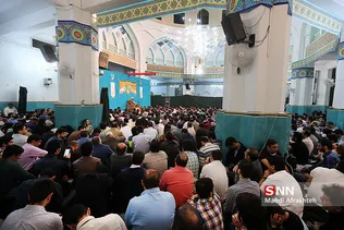 مراسم احیای نیمه شعبان در دانشگاه صنعتی شریف
