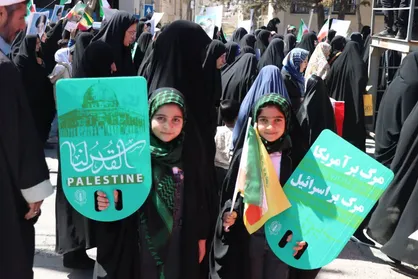 خروش روزه&zwnj;داران چهارمحال و بختیاری در روز قدس