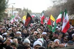  تشییع پیکر دو شهید مدافع امنیت در حمله اغتشاشگران 