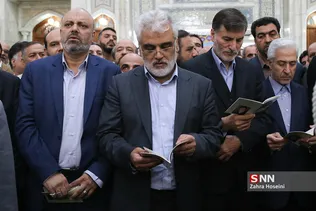 محمدمهدی طهرانچی در مراسم تجدید میثاق دانشگاهیان با آرمان های امام(ره)