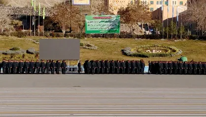 مراسم دانش آموختگی دانشجویان دانشگاه علوم انتظامی امین