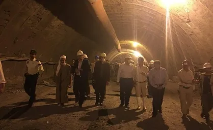 نماینده مقام معظم رهبری از پروژه جاده جدید "سنندج ـ. مریوان" بازدید کرد