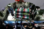 مراسم تشییع پیکر مطهر ۱۵۰ شهید دفاع مقدس در تهران