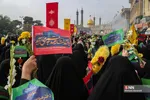 مراسم نمادین استقبال از ورود کاروان حضرت معصومه(س) به قم