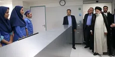 افتتاح بیمارستان ۶۴ تختخوابی رستم با حضور رئیس جمهور
