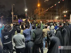 تجمع مردم و دانشجویان در محکومیت جنایات رژیم صهیونیستی در بیمارستان شفا +تصاویر