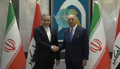 استقبال وزیر خارجه عراق از عراقچی