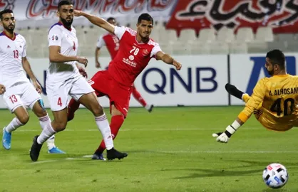 خلاصه بازی شارجه امارات ۲ - پرسپولیس ایران ۲