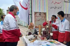 بهره مندی بیش از ۲۰۷ هزار نفر از خدمات هلال احمر از اول ماه صفر