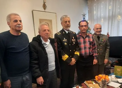 رئیس ستاد ارتش با جانباز و آزاده مسیحی دیدار کرد