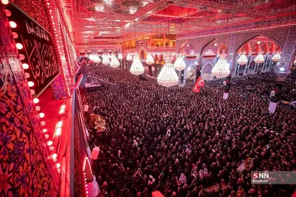 برگزاری باشکوه مراسم عاشورای حسینی (ع) در کربلا، ظهر عاشورای ۱۴۴۷ + فیلم
