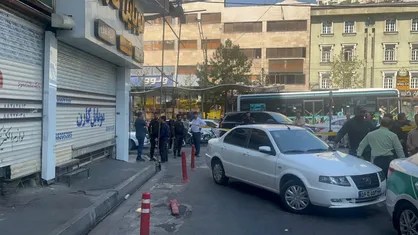 گروگان&zwnj;گیری در خیابان ولیعصر تهران + فیلم