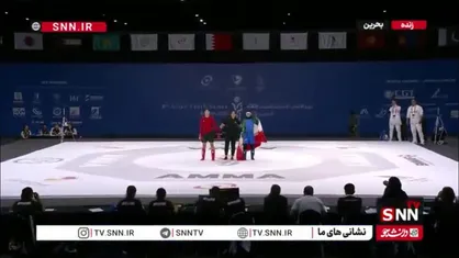 قدرت نمایی دختر دهه هشتادی ایران در مسابقات MMA بازی های آسیایی جوانان با کسب چهارمین طلا در این رشته