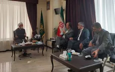 دیدار رئیس سازمان امور دانشجویان با تولیت شاهچراغ (ع)‌‎