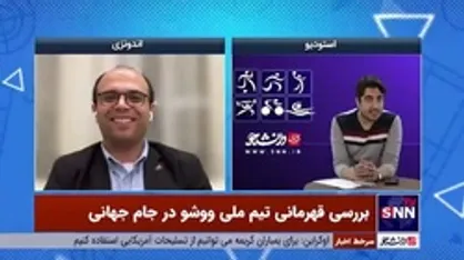 صدیقی: ما به پاداش&zwnj;های چند ده هزار دلاری نیاز نداریم/ امیدواریم شرمنده بچه&zwnj;های ووشو نشویم