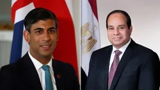 گفتگوی تلفنی رئیس جمهور مصر و نخست وزیر انگلیس درباره سودان