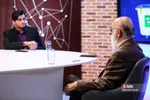حضور مهدی چمران در خبرگزاری